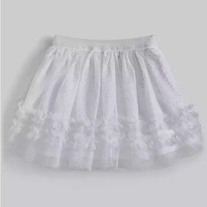 Epic Threads Toddler Girls’ Glitter White Tulle Skirt